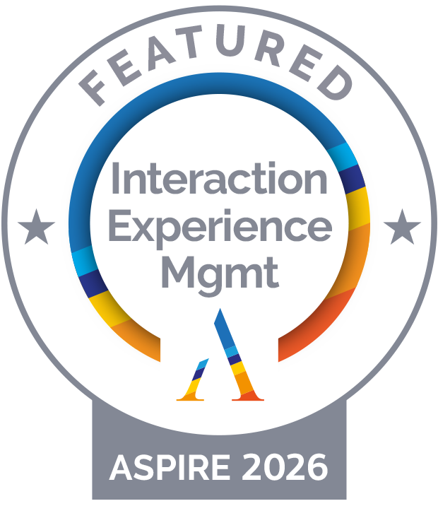 Aspire Leaderboard 2026 – Interaction Experience Management