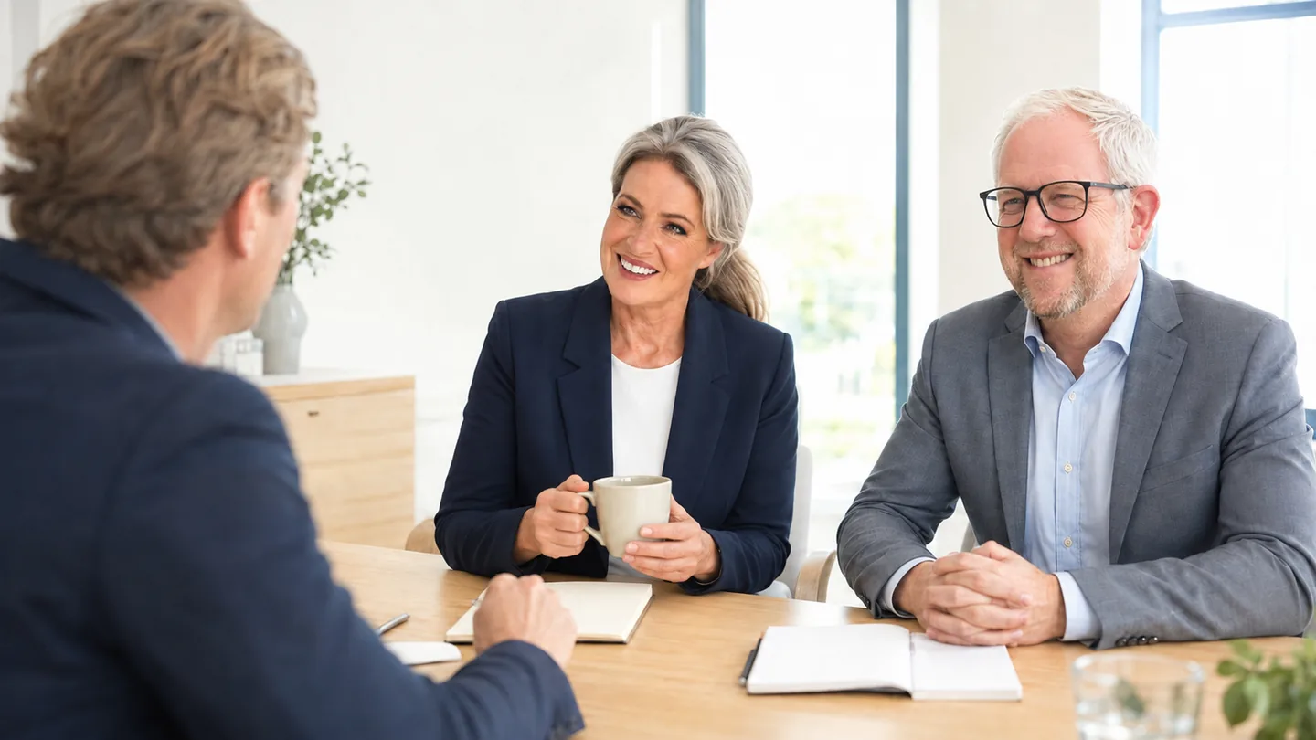 Ervaren professionals bespreken samen een belangrijke keuze