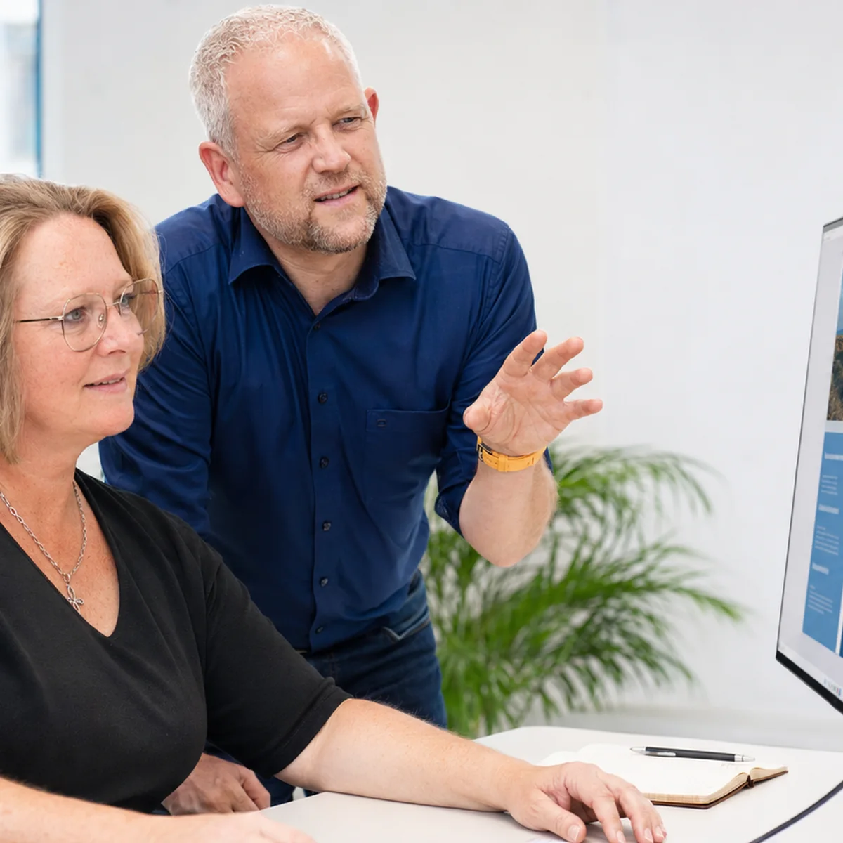 Professionals beoordelen samen resultaten en kiezen de volgende verbetering